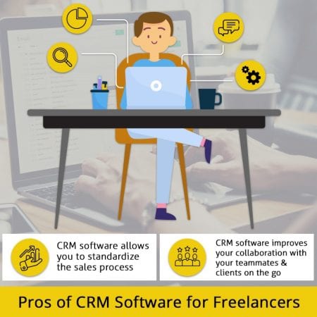 Pros Of CRM Software For Freelancers